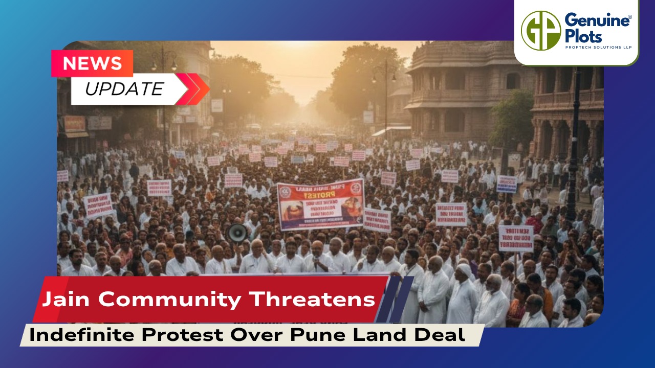 Jain Community Threatens Indefinite Protest Over Pune Land Deal